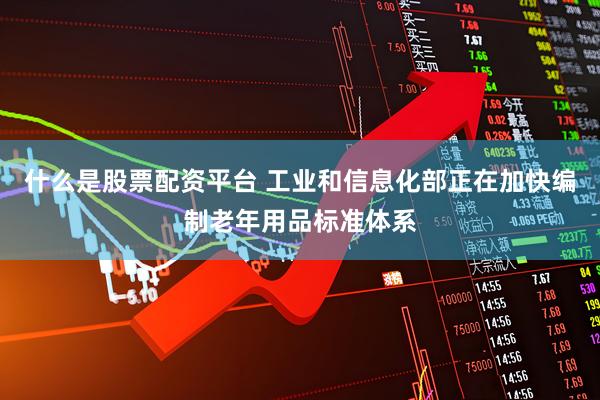 什么是股票配资平台 工业和信息化部正在加快编制老年用品标准体系